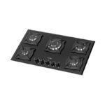 ایلیا استیل اجاق صفحه ای شیشه ای 5 شعله G 518 - Image 2