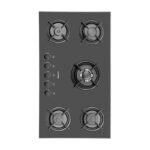 ایلیا استیل اجاق صفحه ای شیشه ای 5 شعله G 530 - Image 2